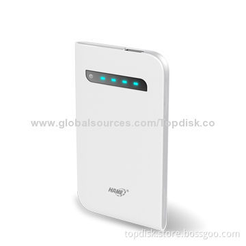 Lithium Polymer Mobile Phone Power Storage Batteries for iPhones slim power bank
